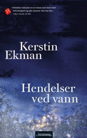 Omslag: "Hendelser ved vann" av Kerstin Ekman