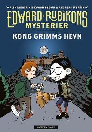 Omslag: "Kong Grimms hevn : Edward Rubikons mysterier. 1" av Aleksander R. Kirkwood Brown